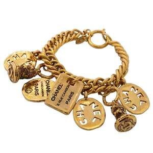 Chanel Cc Logo Bracelet Metal #377903C11B